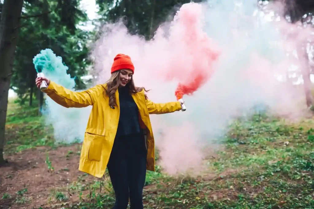 Gender Reveal Smoke Bombs