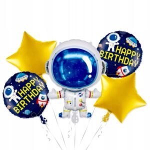 Astronaut Space 5 pcs Balloon Set